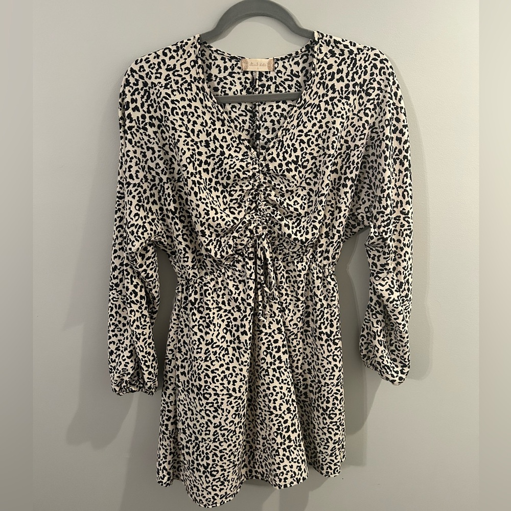 long sleeve, printed, altar’d state dress